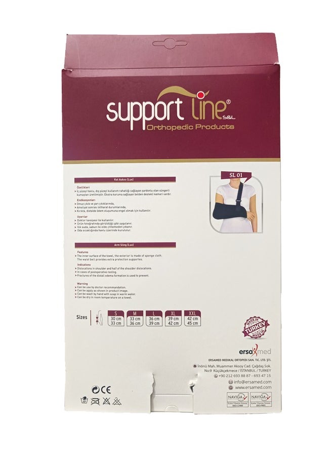 SupportLine Orthopedic Products Arm Sling Lux SL 01 Large Size  - Image 2