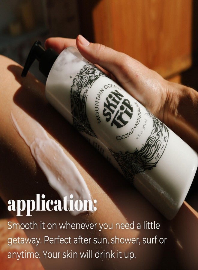 Mountain Ocean The Original Skin Trip Coconut Body Lotion, 16 Oz Pump, Lightweight, Fast Absorbing Moisturizer, with Coconut Oil, Aloe Vera, & Lanolin - Image 5