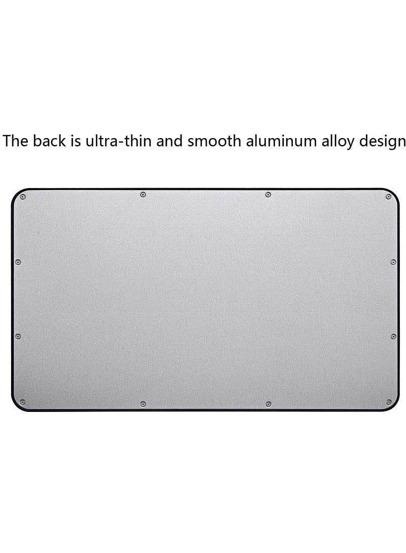 لوحة مفاتيح بلوتوث رفيعة للغاية، محمولة صغيرة قابلة لإعادة الشحن لأجهزة Apple iPad iPhone وSamsung Tablet والهواتف الذكية iOS وAndroid Windows 10 بوصة - Image 2