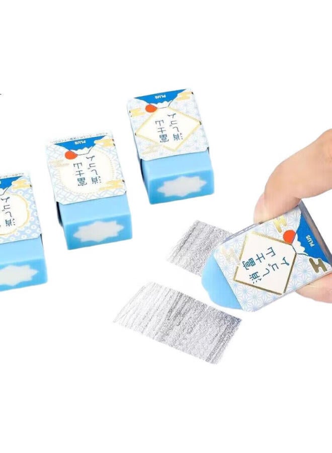 Plus Stationery Award Fuji Mountain Eraser, Children'S Eraser, Student Eraser For College Entrance Exam, Creative Internet-Famous Stationery, Pencil Eraser, Erasable Pen Eraser, Fuji Mountain Pink, 1 Piece - Image 3