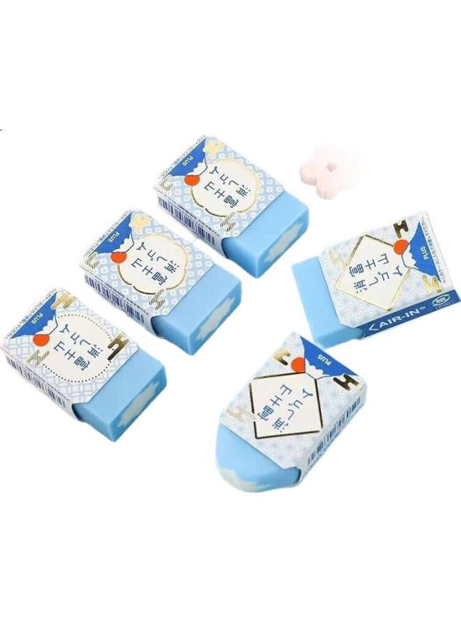 Plus Stationery Award Fuji Mountain Eraser, Children'S Eraser, Student Eraser For College Entrance Exam, Creative Internet-Famous Stationery, Pencil Eraser, Erasable Pen Eraser, Fuji Mountain Pink, 1 Piece - Image 1