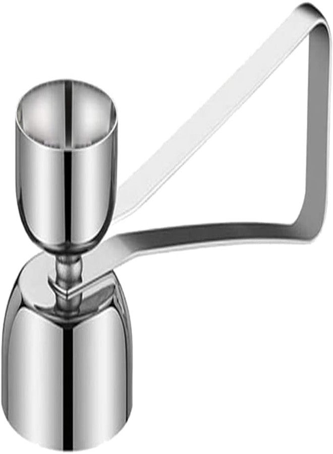 Jowxsx Silver Egg Shell Opener Egg Topper Cutter, Stainless Steel Egg Cracker Separator for Raw, Soft or Hard Boiled Egg Separators Specialty Tools and Gadgets - Image 1
