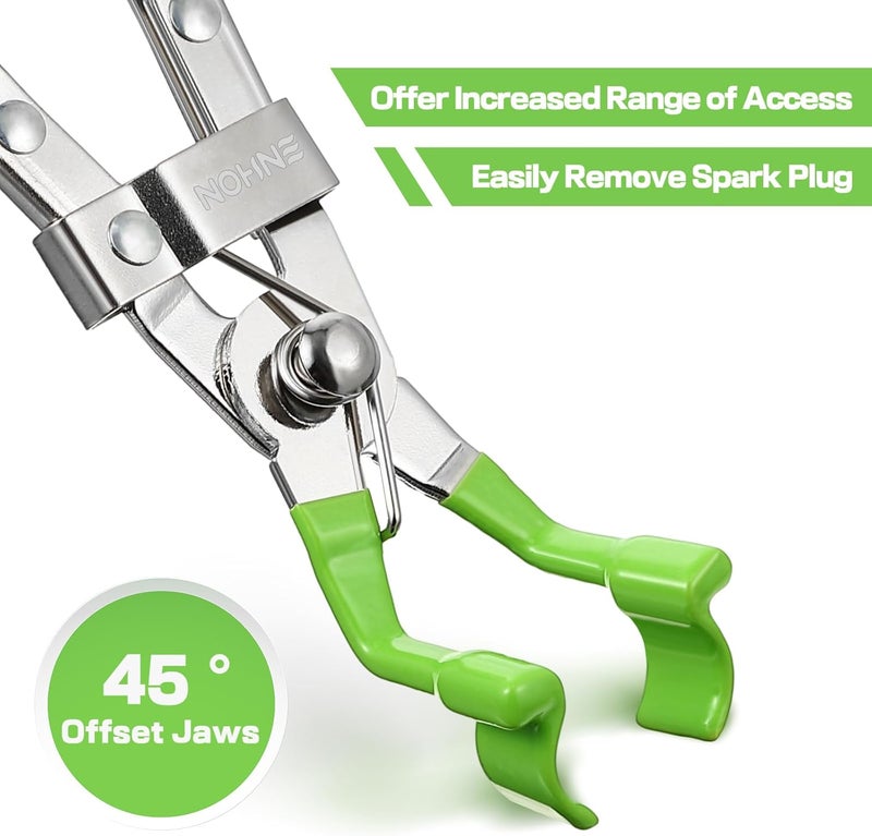 Enhon Spark Plug Pliers - 45° Offset Tool - Image 3