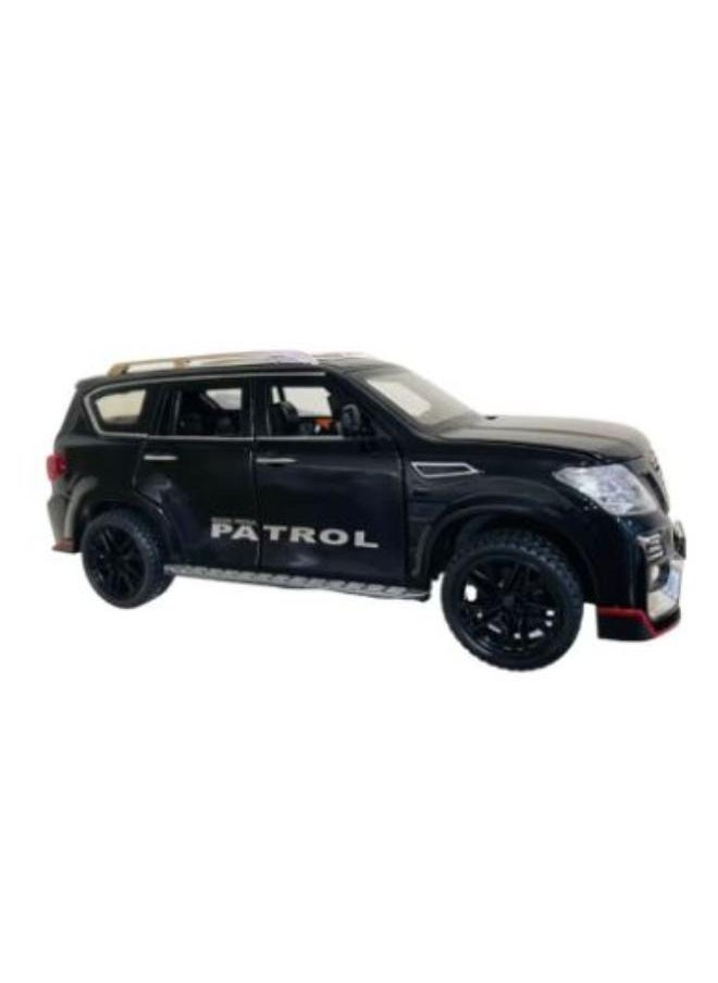 Nissan Patrol Nissan Patrol Diecast Alloy Car CZ136B - Black  - Image 1