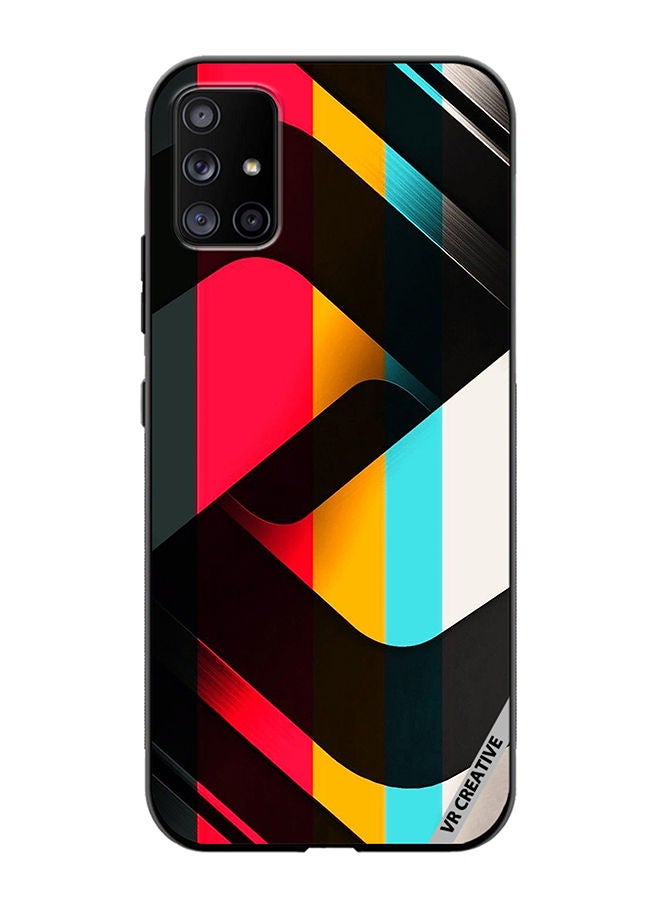 VR CREATIVE Protective Case Cover For Samsung Galaxy A51 5G Design Multicolour - Image 1