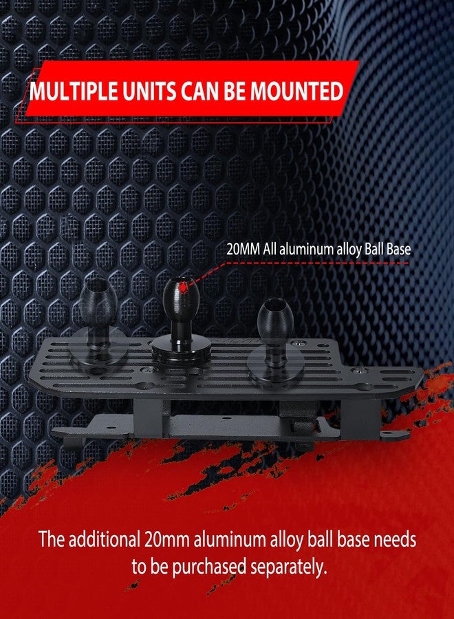 WXRYLYN 2024 2025 Ram Metal Dash Mount Magnetic Phone Holder for 2019-2025 Ram 1500 2500 3500 TRX Metal Dash Platform Phone Mount 2025 Cell Phone Mount - Image 5