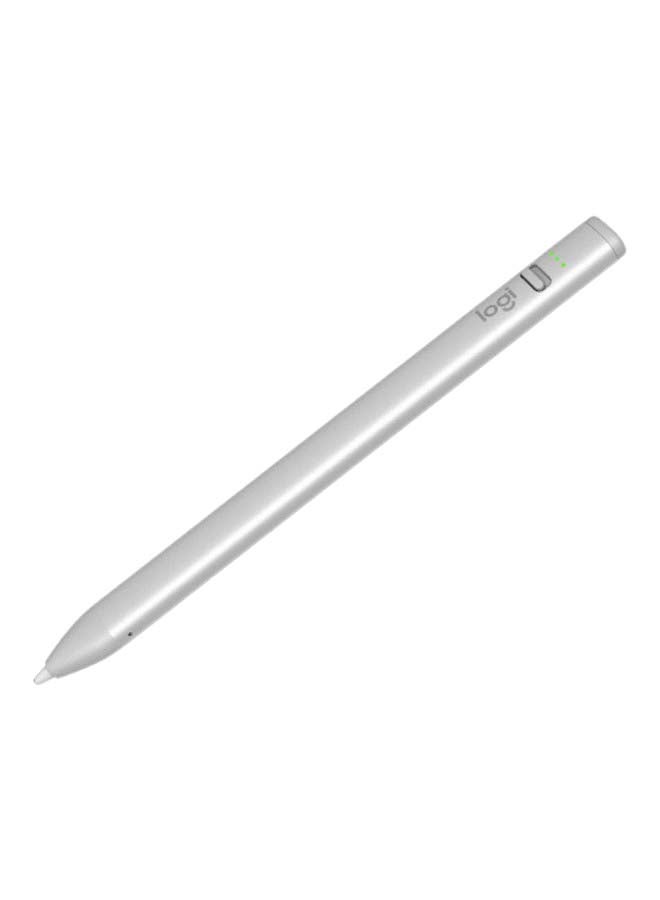 Logitech Digital Pencil For All iPad Models 2018 Silver - Image 1
