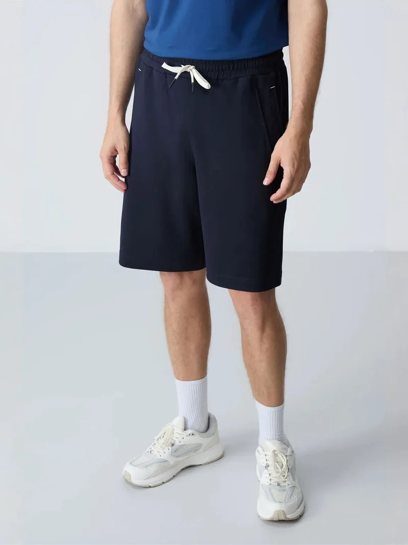 تومي لايف TOMMY Men's Cotton-blend Sweat Shorts
