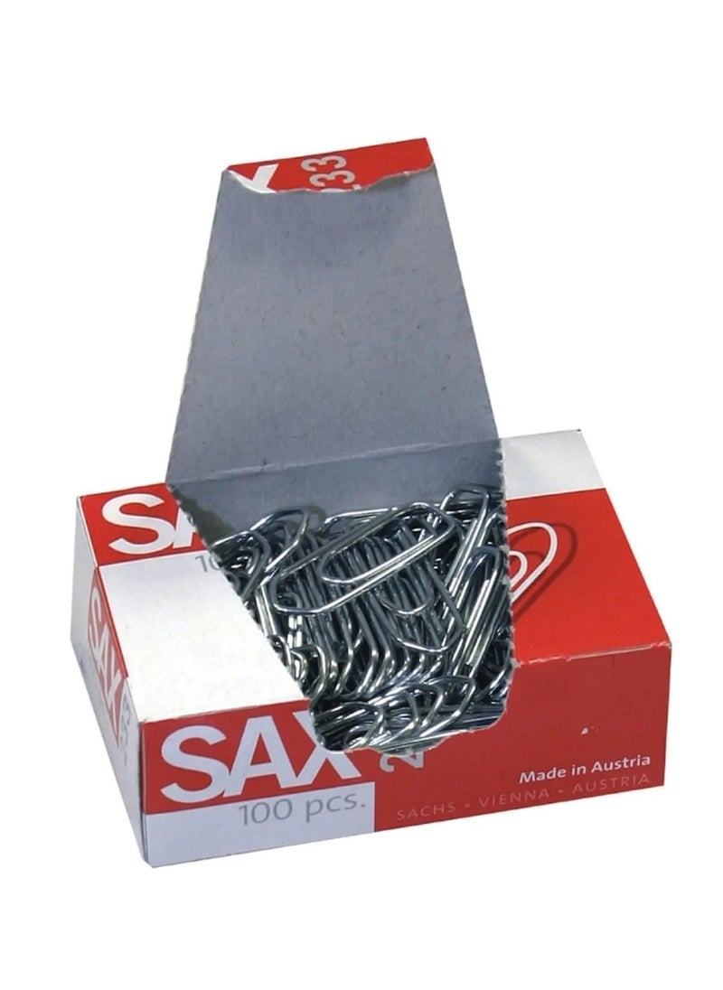 Sax - 400-Piece Paper Clips 30mm Size - Image 1