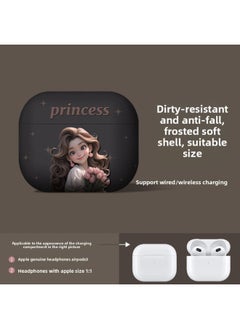 Strawberry Bear Family Airpods Protective Case Cartoon Cute Suitable For Apple 1/2/3 Generation Bluetooth Headset Soft Case-Color:Tulip Princess--Model:Airpods1/2nd Generation