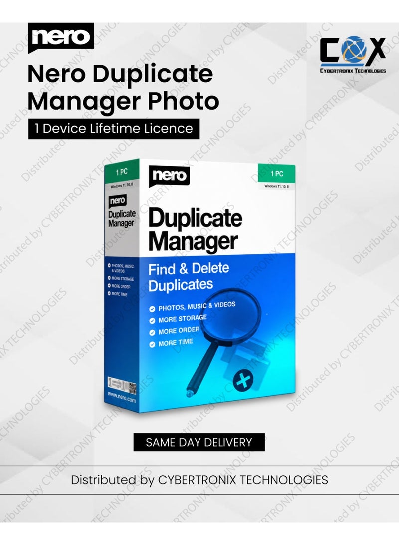 Nero DuplicateManager Photo | 1 Device for Lifetime | Digital License | Same Day Delivery
