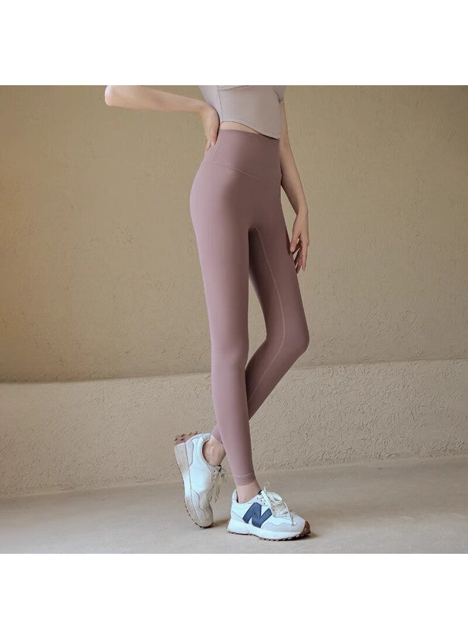 Ackdcs High Waist Slimming Hip-lifting Yoga Pants Women's Tight High Elasticity Sports Running Pilates Fitness Spring And Summer - Image 3