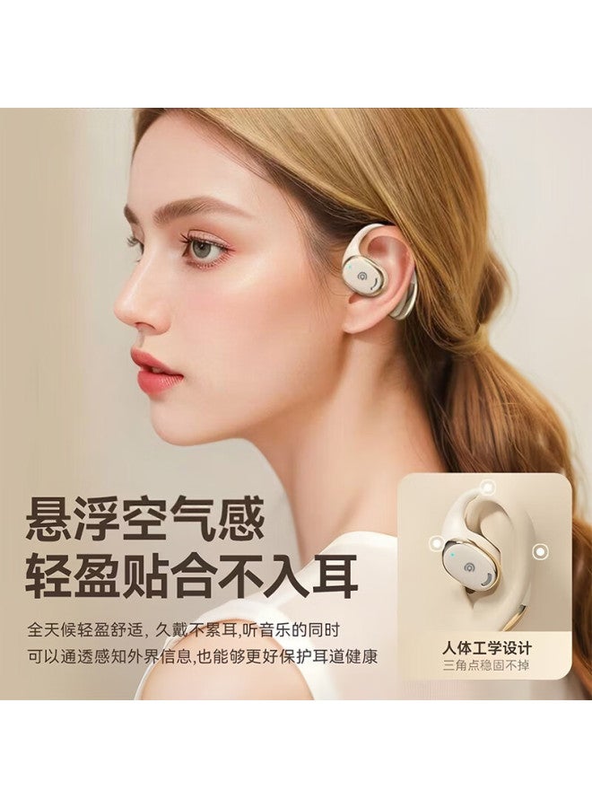 aigo سماعات بلوتوث للأذن المعلقة بتقنية توصيل العظام سماعات هوائية مفتوحة الأذن لاسلكية غير داخل الأذن - Image 3