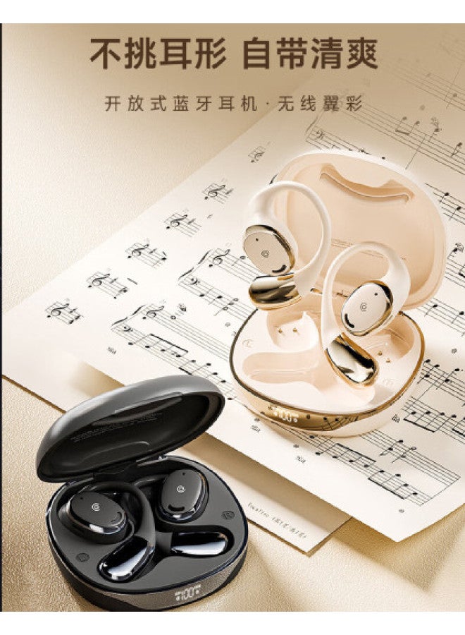 aigo سماعات بلوتوث للأذن المعلقة بتقنية توصيل العظام سماعات هوائية مفتوحة الأذن لاسلكية غير داخل الأذن - Image 1
