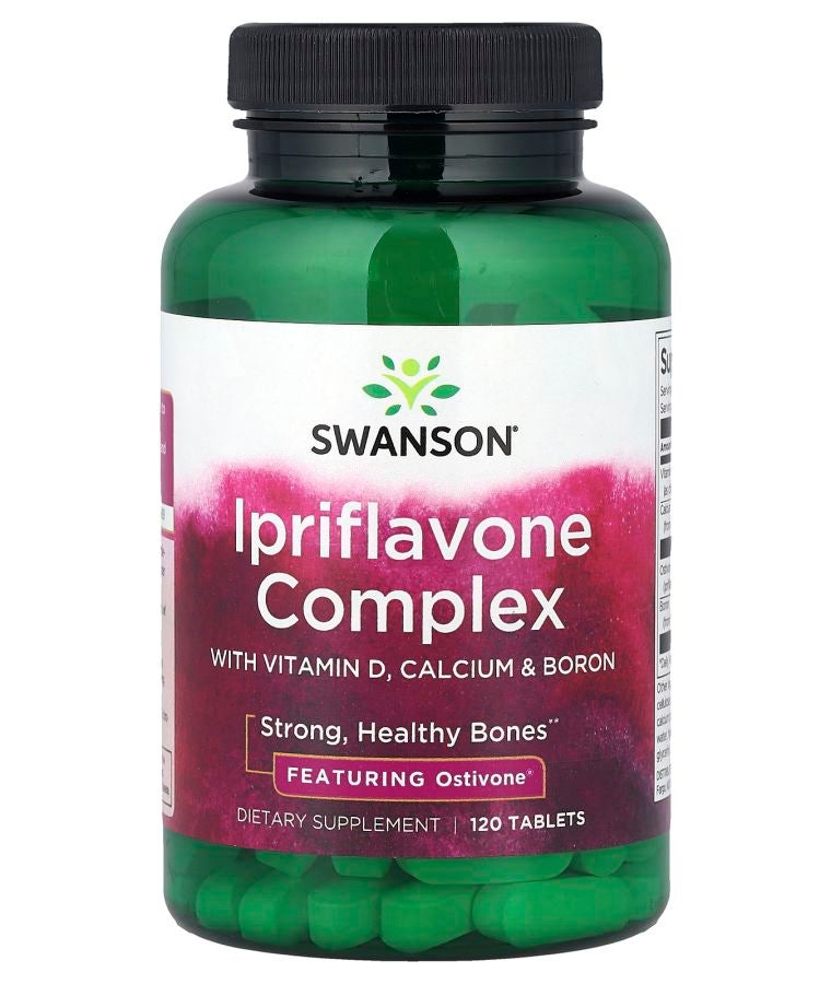 Ipriflavone Complex with Vitamin D Calcium & Boron 120 Tablets