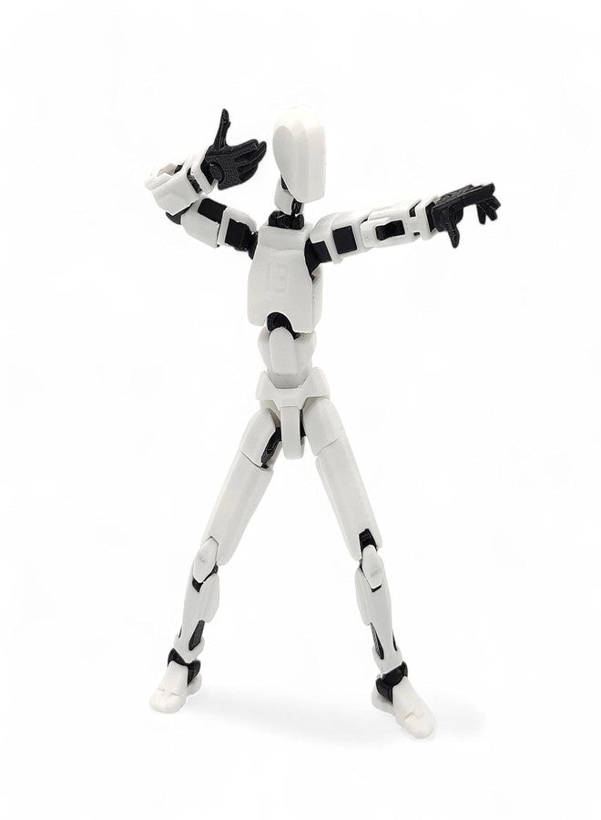 Beoals Action Figure Poseable Robot Toy - 360° Articulated Body, Collectible Movable Mannequin for Kids & Adults, Flexible Model for Posing, Display & Stop-Motion Animation (Multicolor) (Green) - Image 2