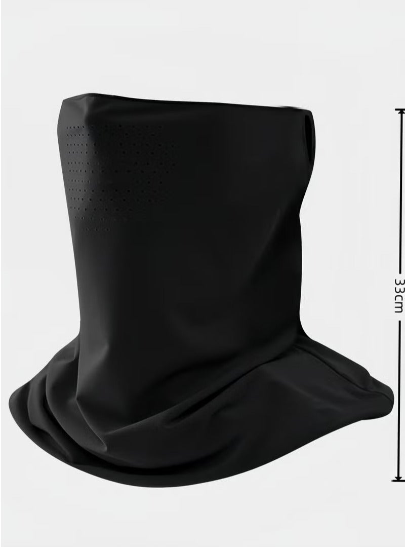 Summer anti-ultraviolet face protection mask multifunctional protective neck scarf elastic mask headscarf with ear loops cycling mask these sports ice sense mask UPF50+ - Image 5