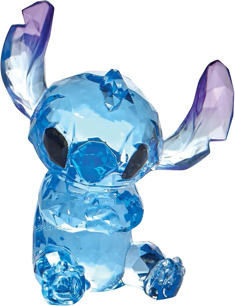 Enesco Facets Disney Lilo and Stitch Figurine, 3.5 Inch, Blue - Image 1