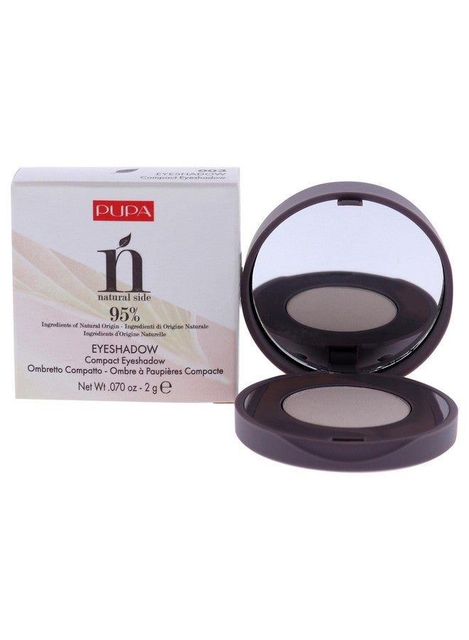 PUPA Milano Natural Side Eyeshadow 003 Silky White Light Satin Easy Blending Eyeshadow Powder To Make Eyes Pop Neutral Shadow Color Paraben Silicone Free Formula 0.07 Oz - Image 2