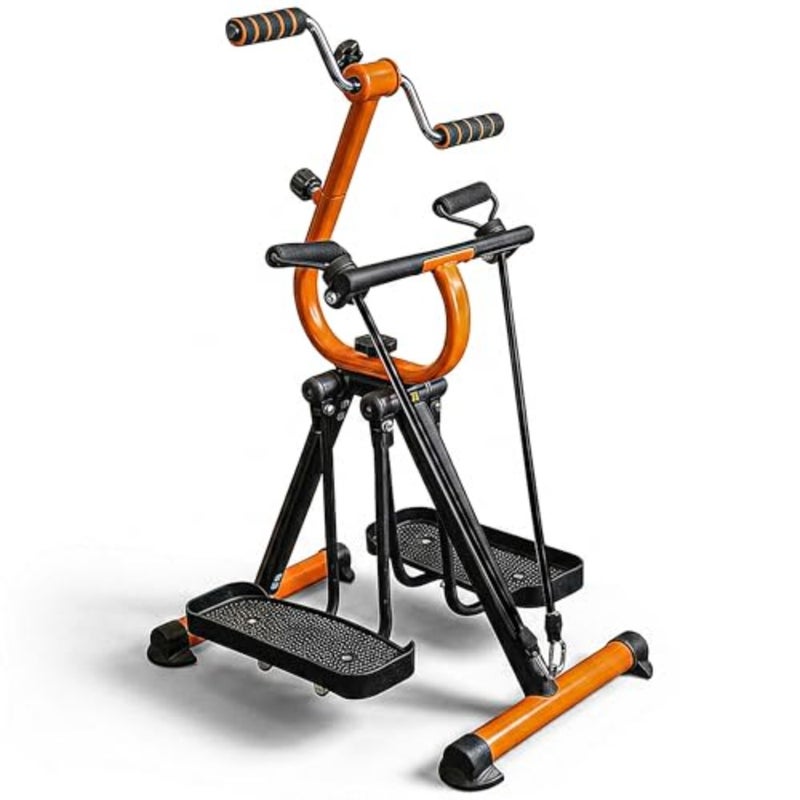 Master Gym Mini Exercise Bike Portable Home Pedal Exerciser Physio Bike Gym Fitness Exercise Muscle and Fitness, Indoor Exercise Bike Leg Arm Cardio Training - Image 1