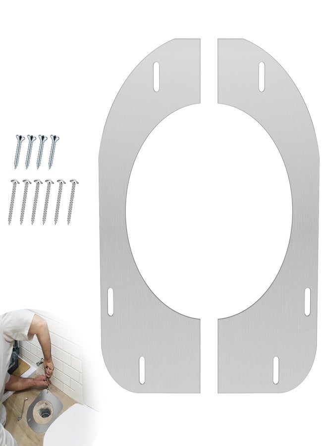 PPZ Toilet Flange Extender, Toilet Flange Repair Kit,490-11322 Closet Flange Floor Support, 1mm Thickness(Stainless Steel) - Image 1