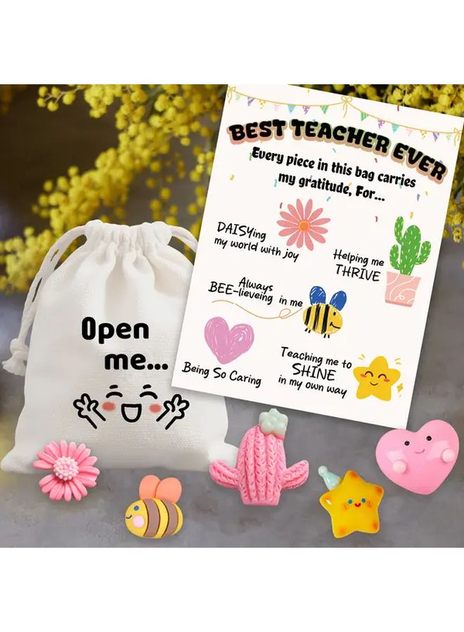 Thank You Teacher Gift Bag With Card For Graduation Birthdays Small Businesses - Image 5