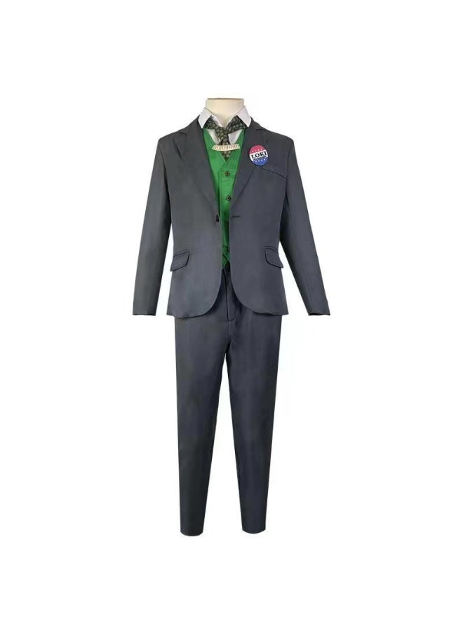 Loki Cos Clothing - The Full Set Of Men's Cosplay Outfit Exactly Matching The Character Of Loki From The First Season Of The Show - Image 3