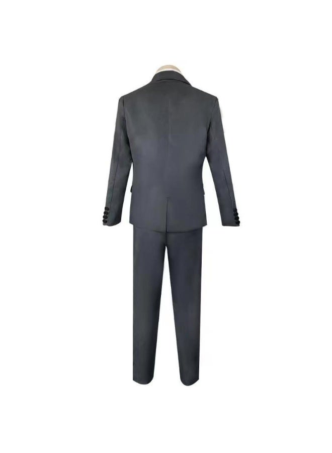 Loki Cos Clothing - The Full Set Of Men's Cosplay Outfit Exactly Matching The Character Of Loki From The First Season Of The Show - Image 5