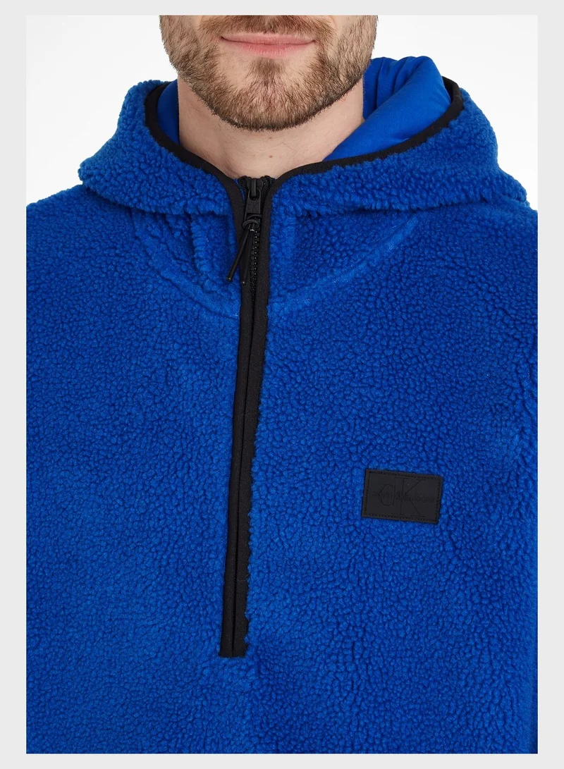 Calvin Klein Jeans Half Zippered Hoodie