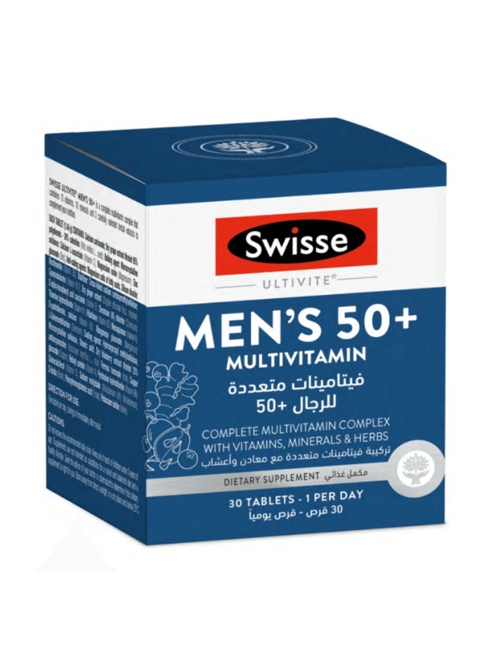 سويس فيتامينات متعددة +50 للرجال 30 قرص