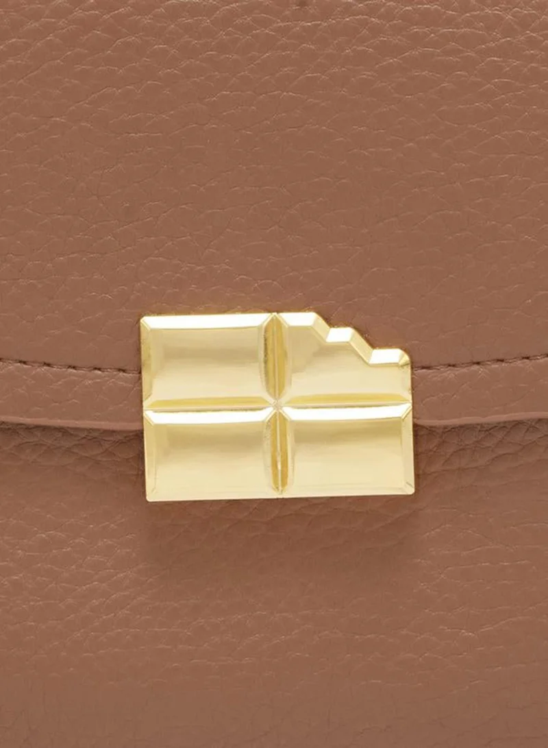 Globus  Brown Textured Crossbody Bag for Women | Best Price UAE