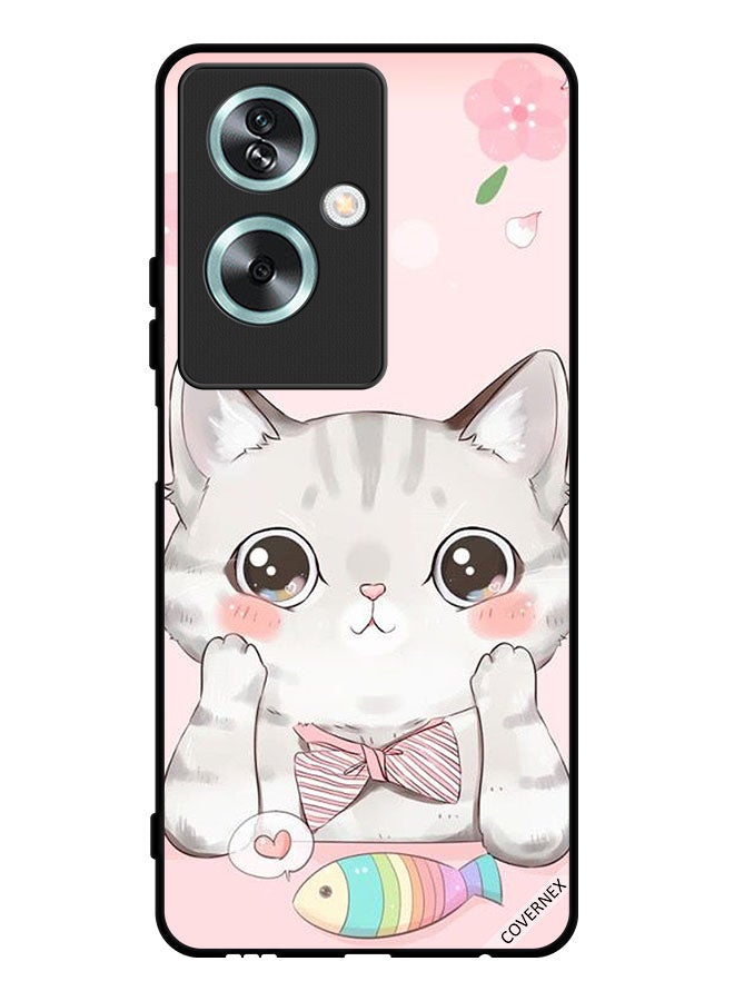 Covernex Protective Case Cover For Oppo A79 Cat Fish - Image 1