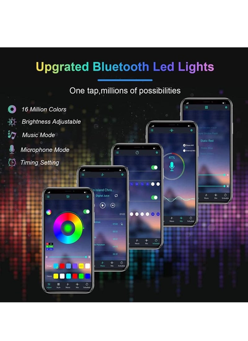 KASTWAVE - Neon Rope Light, RGB-IC WiFi Neon LED Strip Ligh with Music Sync, DIY LED Rope Lights with Remote, Tuya/Smart Life App Control, IP68 Waterproof, Works with Alexa and Google Assistant, 5M - Image 1
