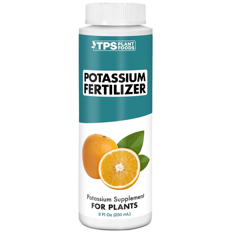 TPS NUTRIENTS Potassium Fertilizer for Plants, Boosts Growth, Budding and Flowering, Liquid Plant Food 8 oz (250mL) - Image 1