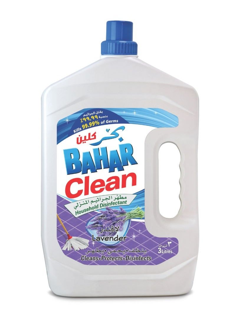 Bahar Clean Disinfectant Lavender 3L - Image 1