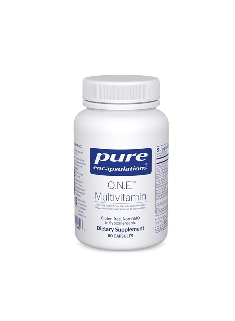 Pure Encapsulations O.N.E Multivitamin 60 Capsules - Image 1