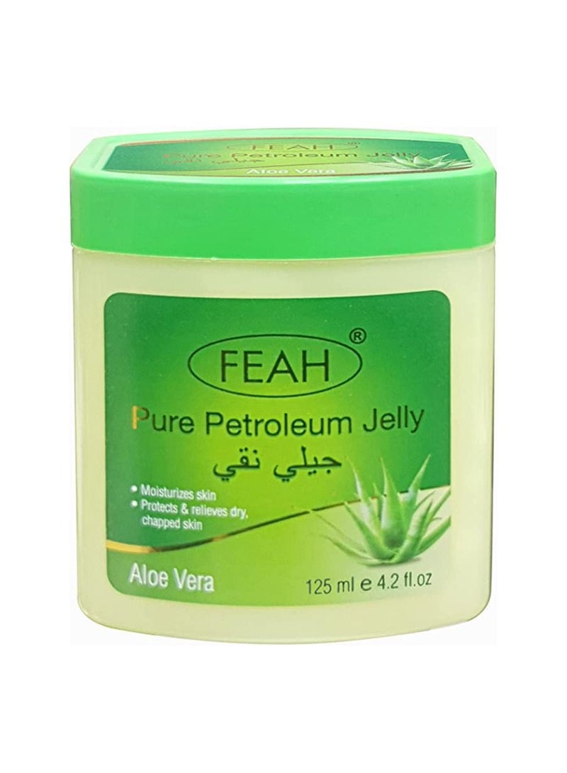 FEAH Petroleum Jelly for Dry Skin Moisturizer Natural Petroleum Jelly for Minor Wounds Scratches and Burns Jelly for Baby Care and Personal Care (ALOE VERA PETROLEUM JELLY) - Image 1