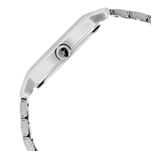 Fastrack Bare Basics Quartz Analog with Date Black Dial Silver Stainless Steel Strap Watch for Guys - NT3246SM02 - Image 5