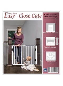Generic A safety gate for children that closes an area from 75 cm to 120 cm  - Image 1