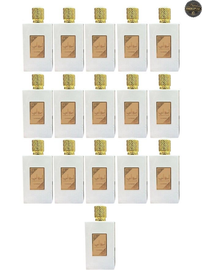FAKHAMA 16 Pieces Ameerat Al Arab Perfume 100ML - Image 1