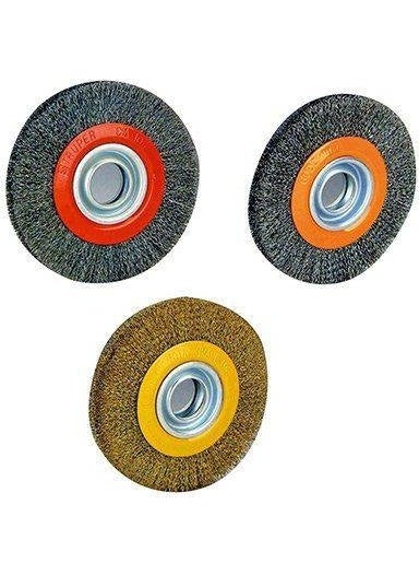 LEO Circular Wire Brush Steel Wire 175X25MM 