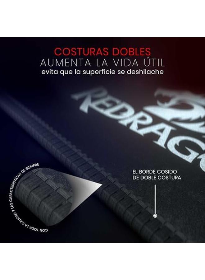 REDRAGON P032 Flick Xl Mouse Pad With Stitched Edges Waterproof For Work Games Office Home - Image 3