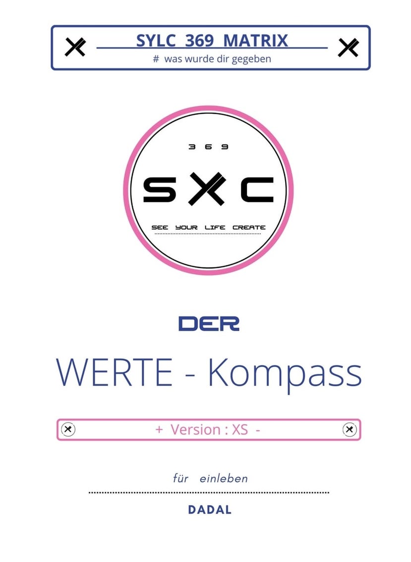 SYLC 369 MATRIX / Der WERTE - Kompass / Version: XS: Version: XS 
