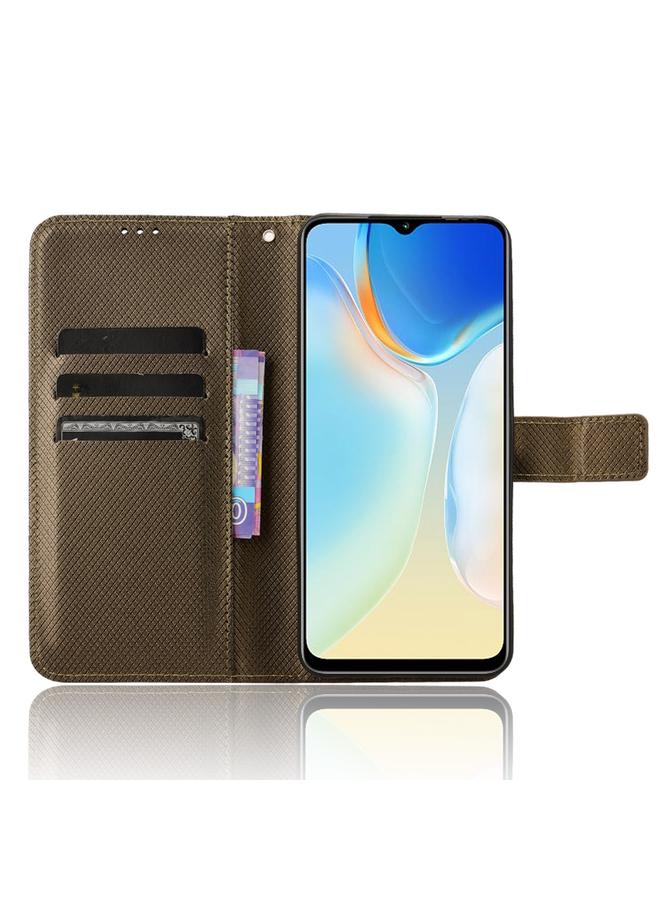 erorex Case For itel A70 A665L Diamond Texture Leather Phone Case - Image 4