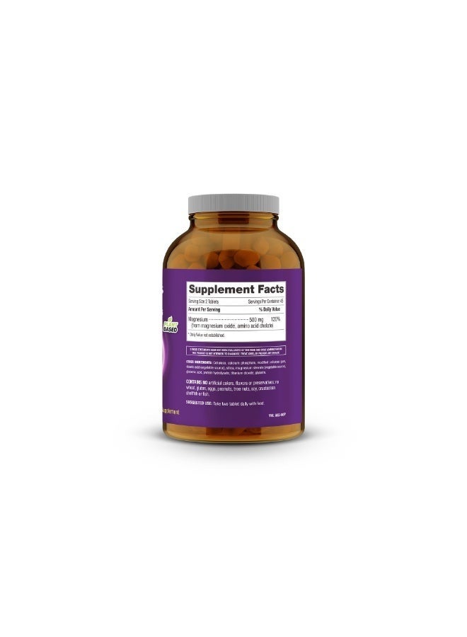 iRemedies iMagnesium 500mg Chelated – High-Absorption Magnesium Supplement for Muscle, Bone, and Nerve Health – 90 tablets - Image 2