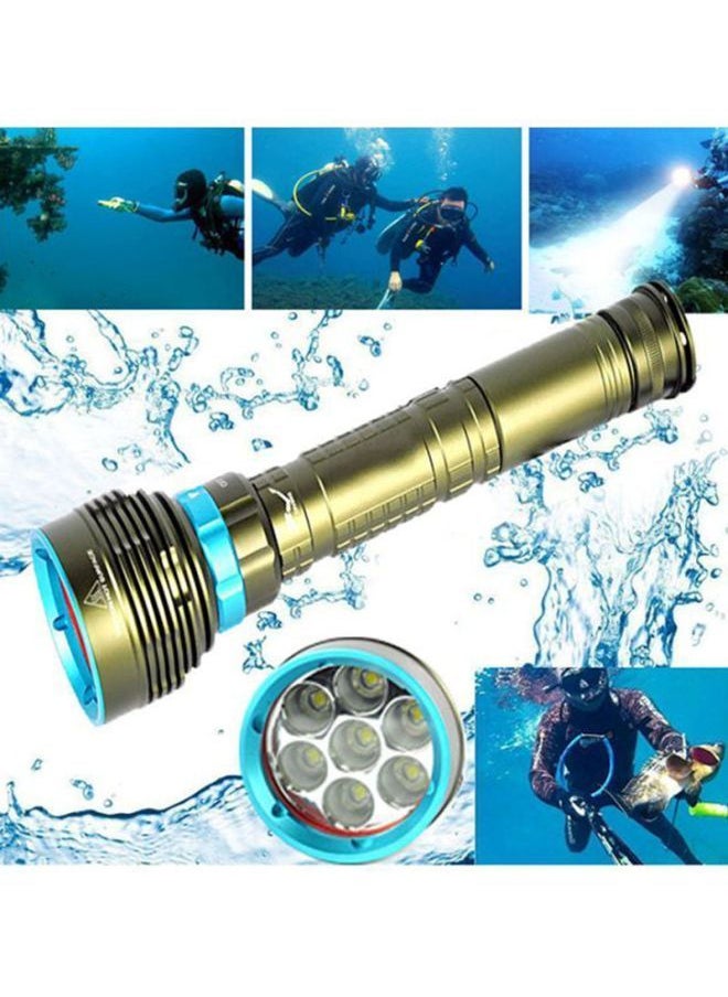 NIBEMINENT Scuba Diving Flashlight Green  - Image 5