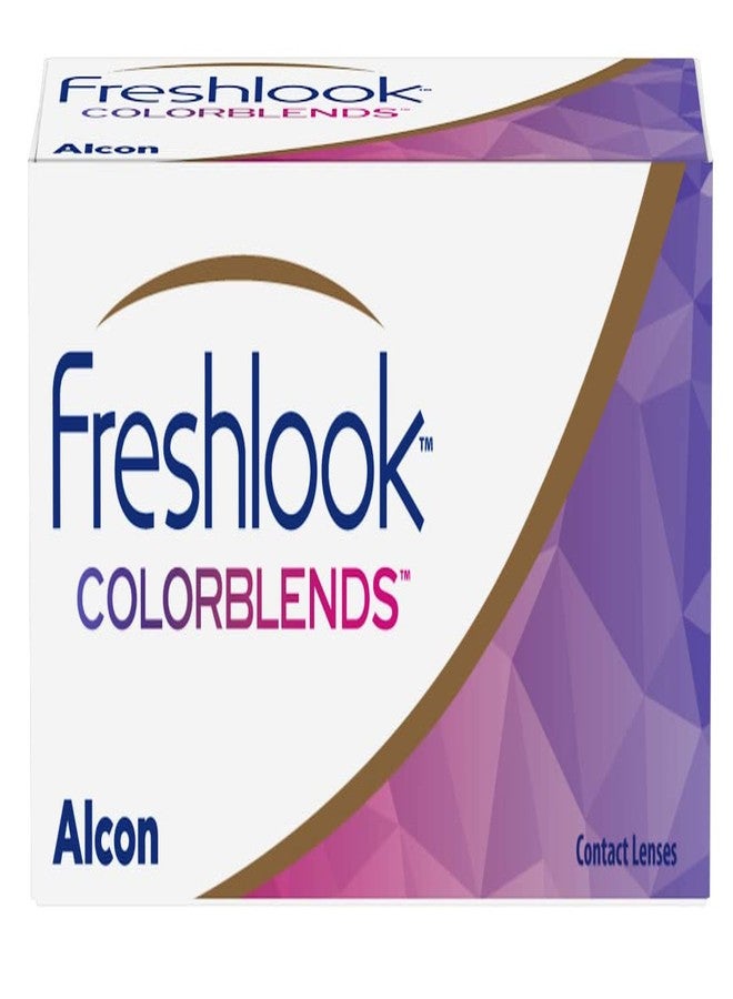 Alcon Freshlook Colorblends - Monthly Color Contact Lenses (-00.00, Sterling Gray, Pack of 2) | From Alcon - Image 1