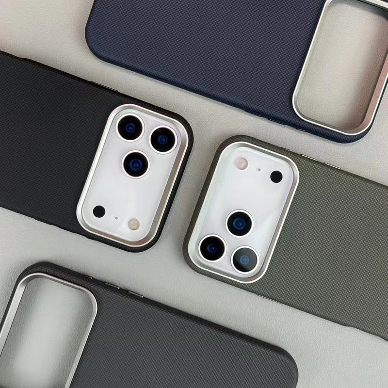 غطاء MagSafe بPC، مغناطيس قوي، رمادي، مقاوم للصدمات لـ iPhone 16 / 16 Plus / 16 Pro / 16 Pro Max مغناطيسي باللون الرمادي سهل الحمل للتخزين العملي للاستخدام المنزلي - Image 2