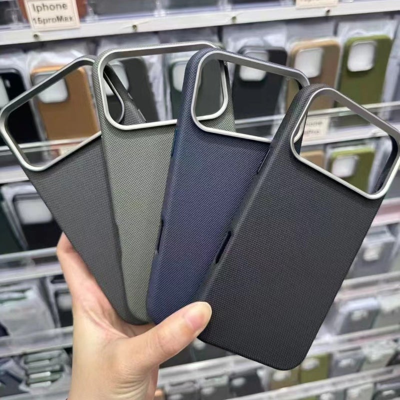 غطاء MagSafe بPC، مغناطيس قوي، رمادي، مقاوم للصدمات لـ iPhone 16 / 16 Plus / 16 Pro / 16 Pro Max مغناطيسي باللون الرمادي سهل الحمل للتخزين العملي للاستخدام المنزلي - Image 3
