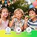 spring flower SpringFlower Bubble Wand Bubble Wands Bulk Bubble Party Favor Supply for Summer Indoor Outdoor Activities Bubble Solution Summer Toy in 6 Colors Birthday24 Pack - Image 4